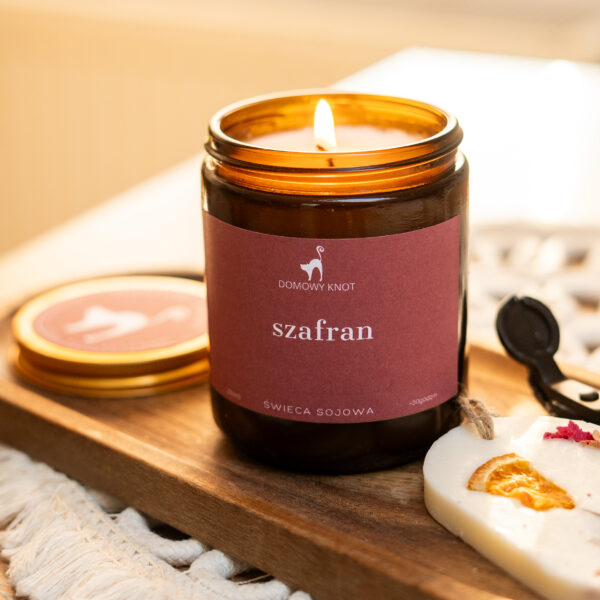 Szafran Świeca Sojowa 250ml