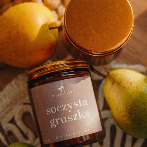 Soczysta Gruszka Świeca Sojowa 250ml