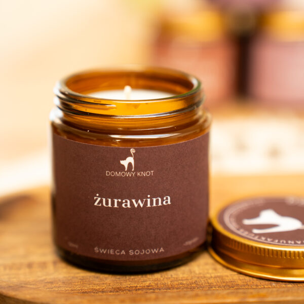 Żurawina Świeca Sojowa 120ml