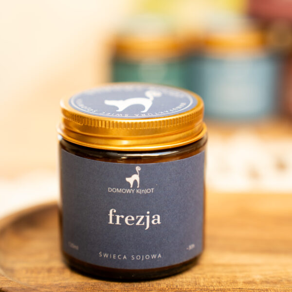 Frezja Świeca Sojowa 120ml