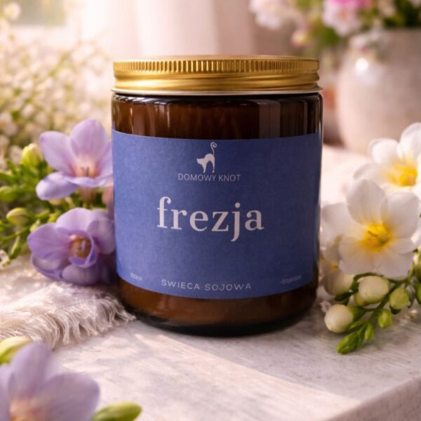 Frezja Świeca Sojowa 250ml