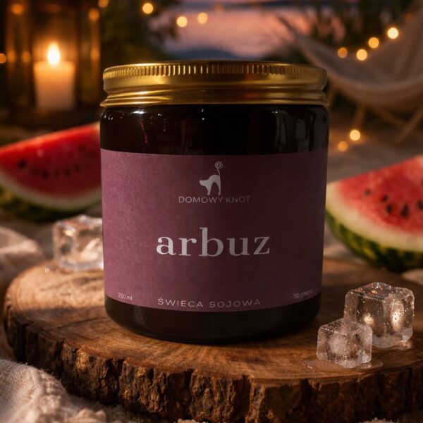 Arbuz Świeca Sojowa 250ml
