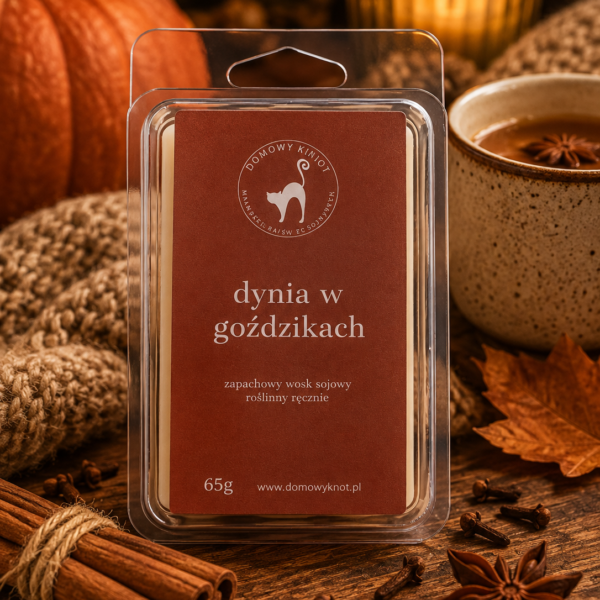 Dynia w Goździkach Wosk Do Kominka